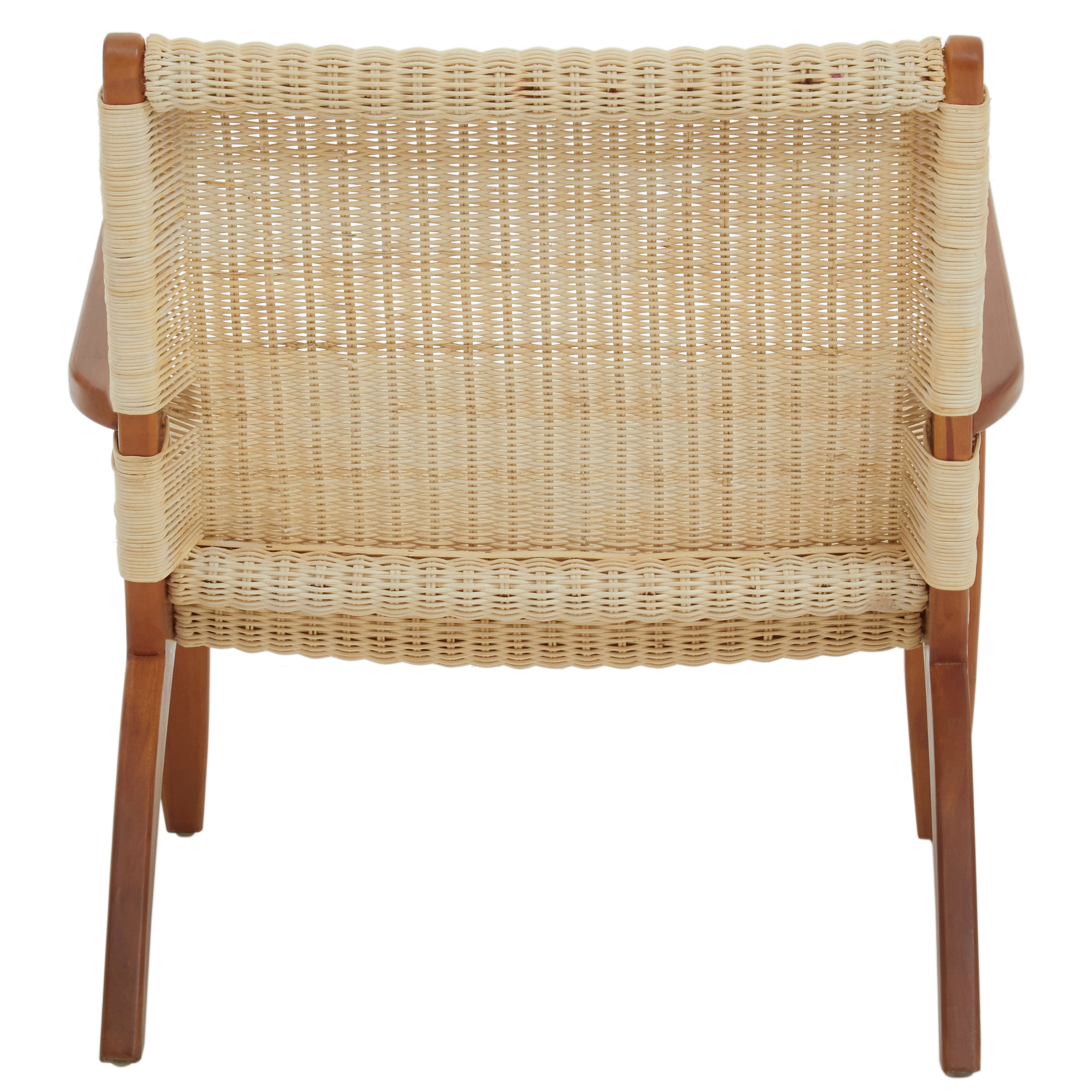 Bali Woven Chair In Natural Rattan